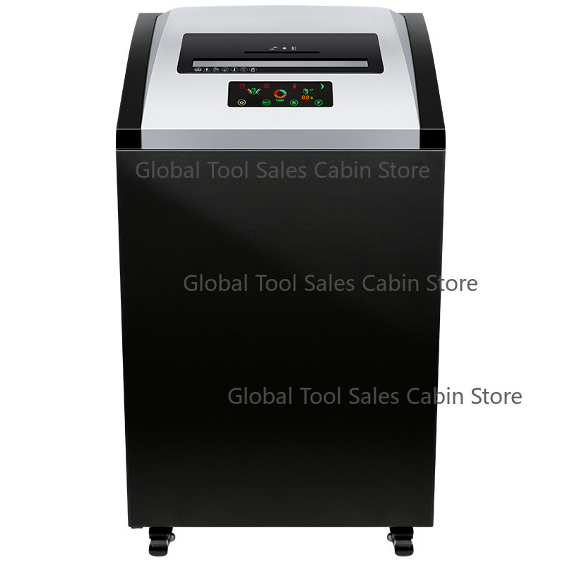 Paper Shredder Micro - 最も人気のある手動式大型シュレッダー機械、産業用高セキュリティP-5マイクロカット、25枚（A3、A4用紙、クレジットカード対応）