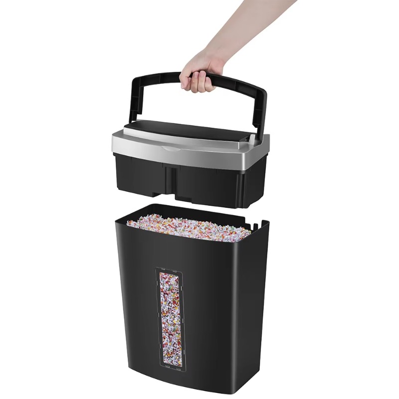 Paper Shredder Micro - 商業用紙・ディスクシュレッダー マイクロカット 30L マシン A4 60枚