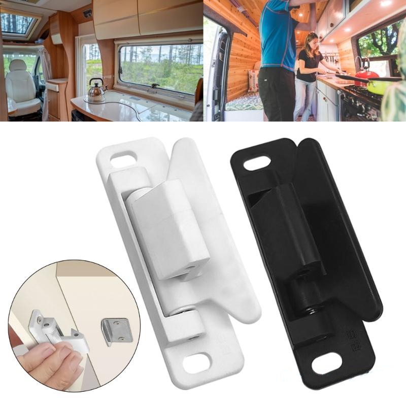 Home Office Kitchen - RV キャビネットラッチハードウェア修正ロック家具引き出しリテーナーキャッチ家庭用キャンピングカー浴室キッチンオフィス耐久性