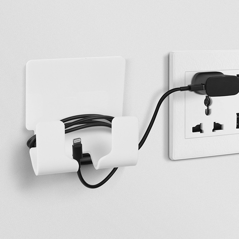 壁掛け式スマホホルダー アクリル粘着式 スマートフォン充電ス - Home Office Kitchen のレビューと価格