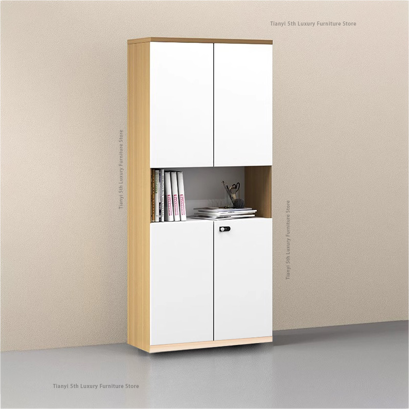 モダンな無垢材オフィスファイルキャビネット本棚収納背景背の高 - Home Office Background のレビューと価格