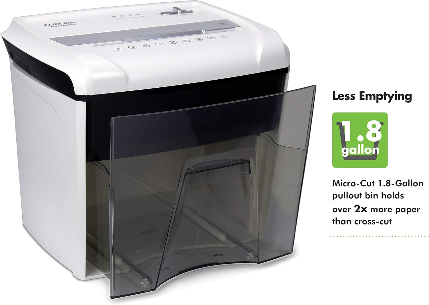 コンパクトデスクトップ高セキュリティ12枚裁断マイクロカット - Paper Shredder Micro のレビューと価格