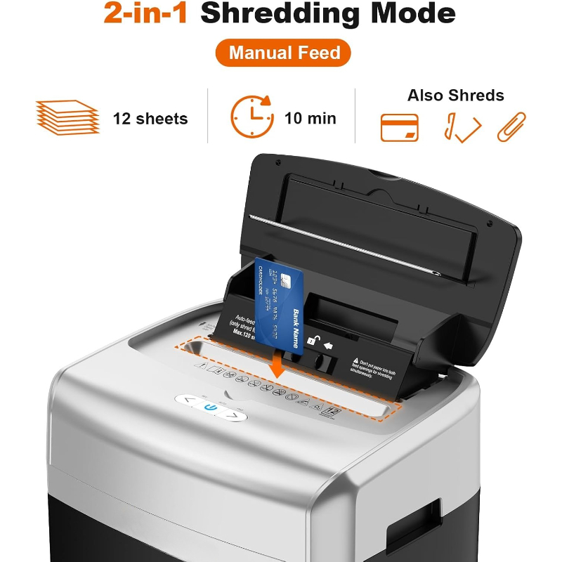 120枚自動給紙式マイクロカット30分連続運転ヘビーデューテ - Paper Shredder Micro のレビューと価格