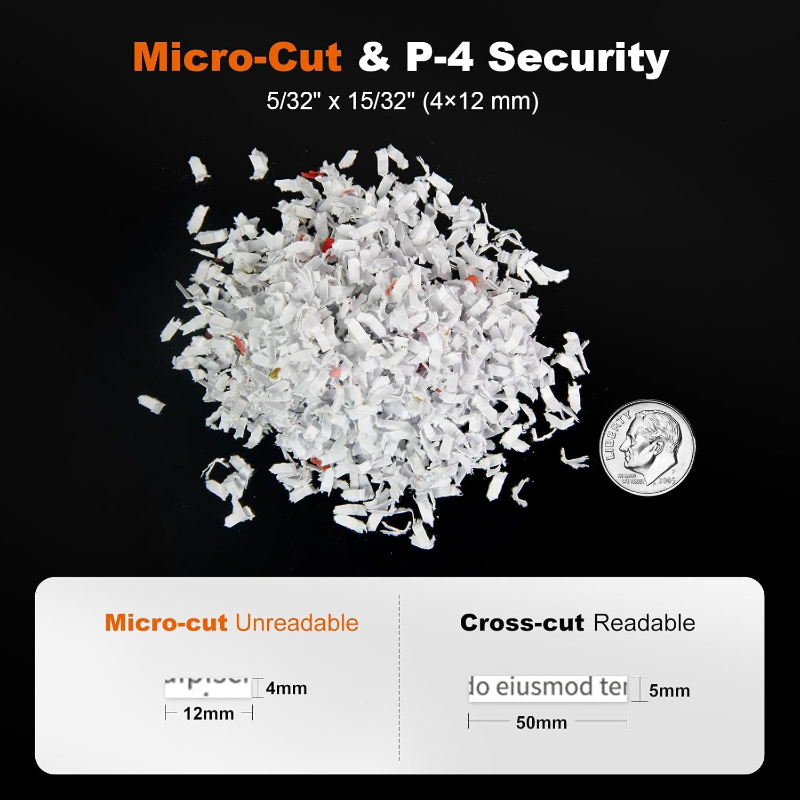 120枚自動給紙式マイクロカット30分連続運転ヘビーデューテ - Paper Shredder Micro のレビューと価格