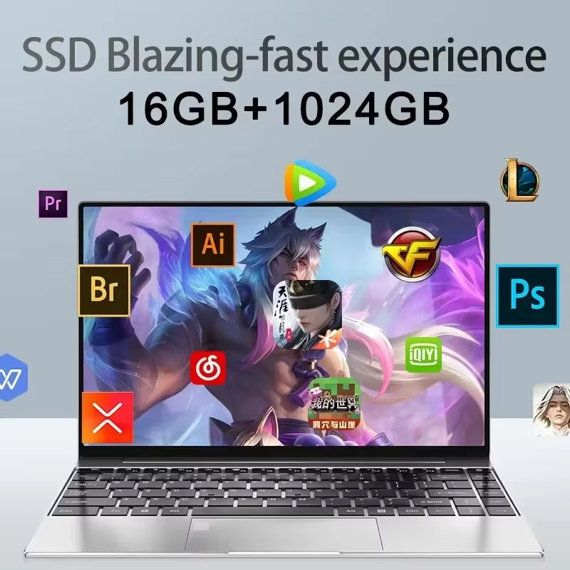 新型超薄型ノートパソコン 14.1インチ 16GB RAM  - Home Office Form のレビューと価格