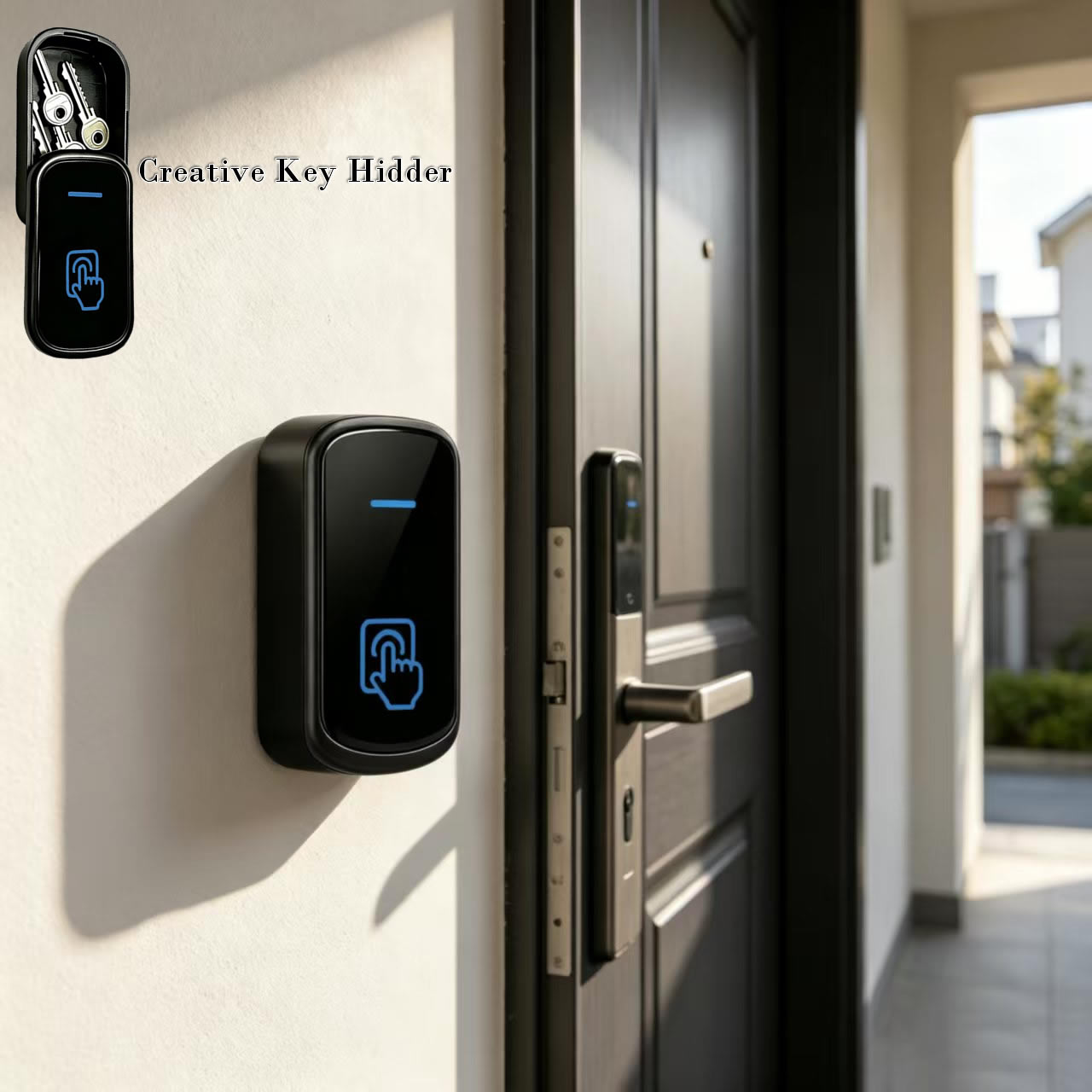 新しいドアベル型キーセーフボックス ⁣ ⁣ ⁣ ⁣ 隠しコン - Home Office Form のレビューと価格