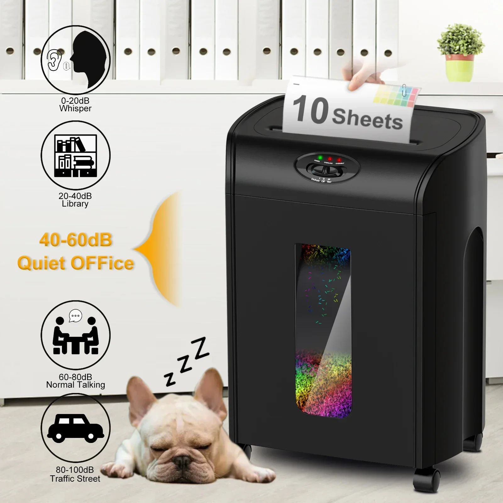 CD290P 10枚細断マイクロカットシュレッダー - Paper Shredder Micro のレビューと価格