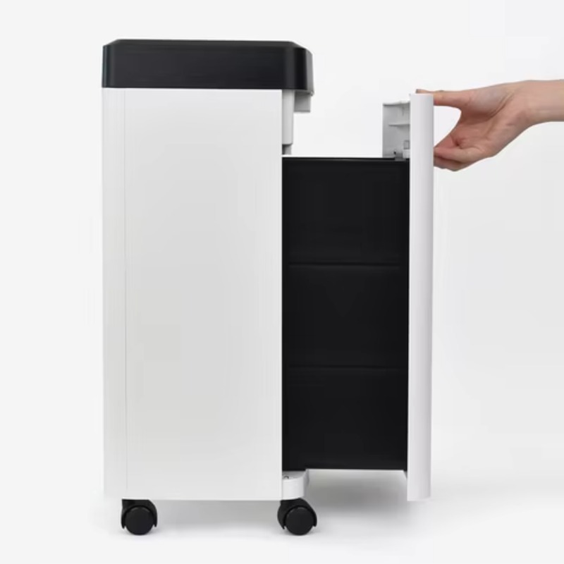 小型8枚裁断マイクロカットシュレッダー ホワイト 16Lゴミ - Paper Shredder Micro のレビューと価格