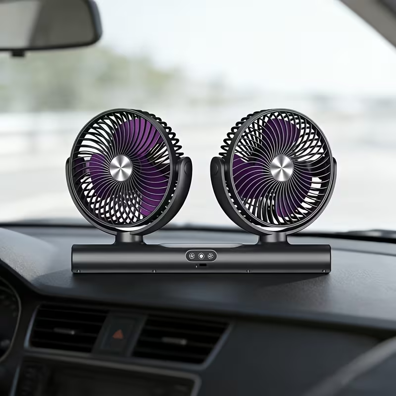 デュアルヘッド循環ファン モダンな壁掛け式 3段階独立制御  - Home Office Gadgets のレビューと価格