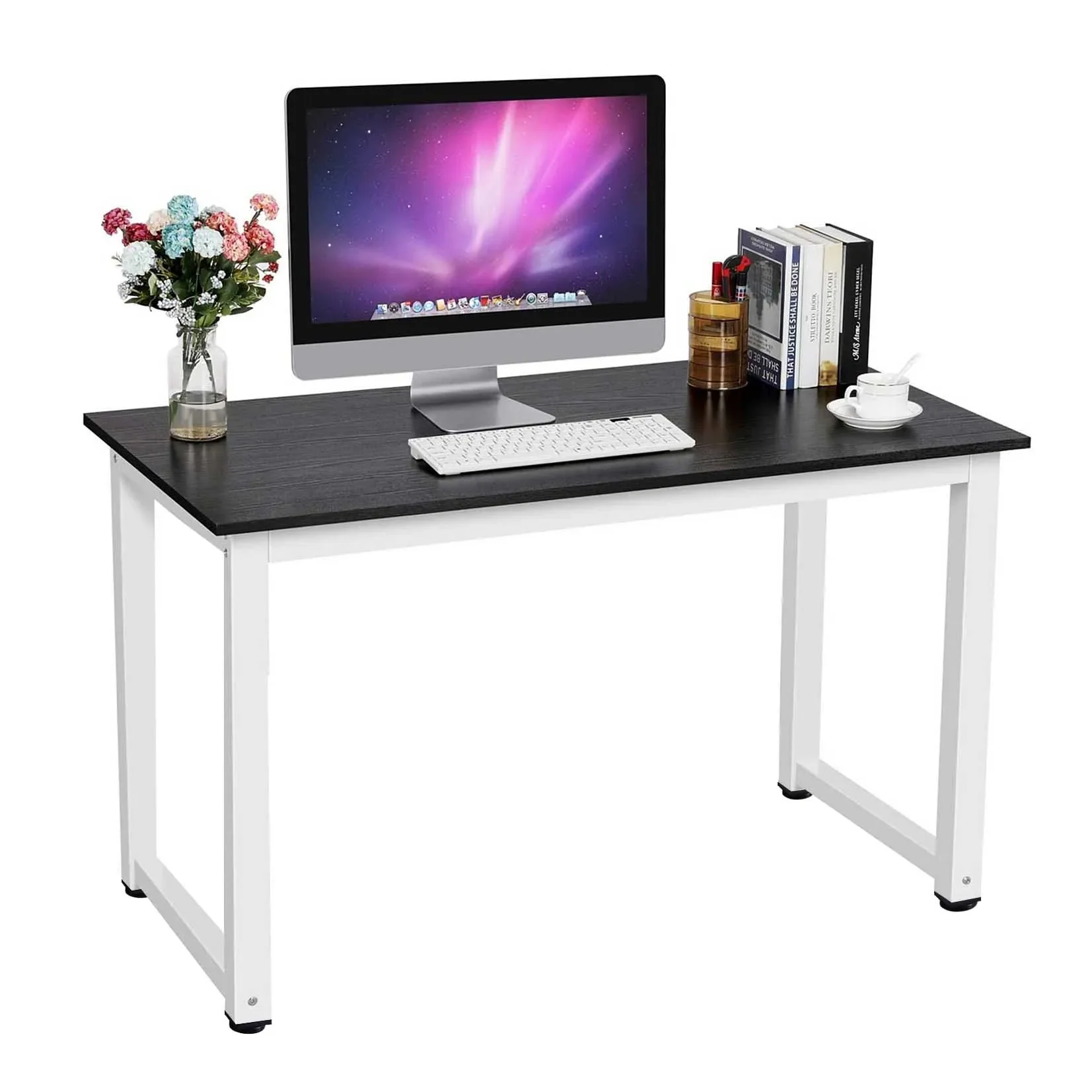 110x60x75CM コンピューターデスク ラップトップテ - Home Office Depot のレビューと価格