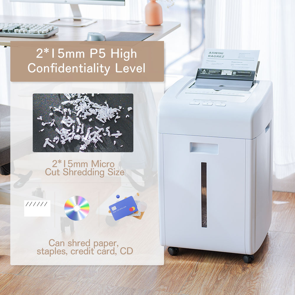 業務用・商業用大型35Lペーパーシュレッダー、200枚自動投 - Paper Shredder Micro のレビューと価格