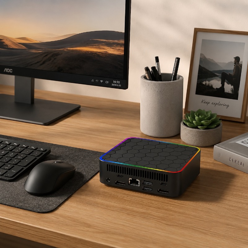 信頼性の高いレインボーボーダー六角形ミニホスト Core i - Home Office Border Force のレビューと価格