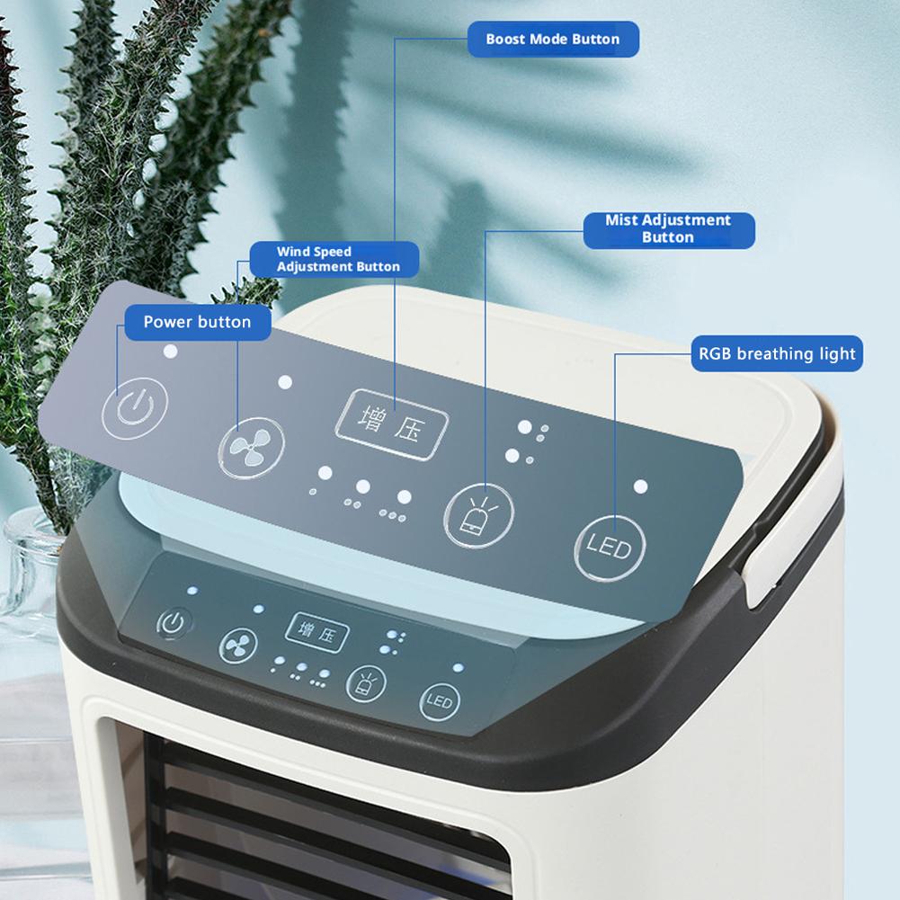 ポータブルUSB家庭用冷却ファン ミニエアコン 霧化エアクー - Home Office Gadgets のレビューと価格