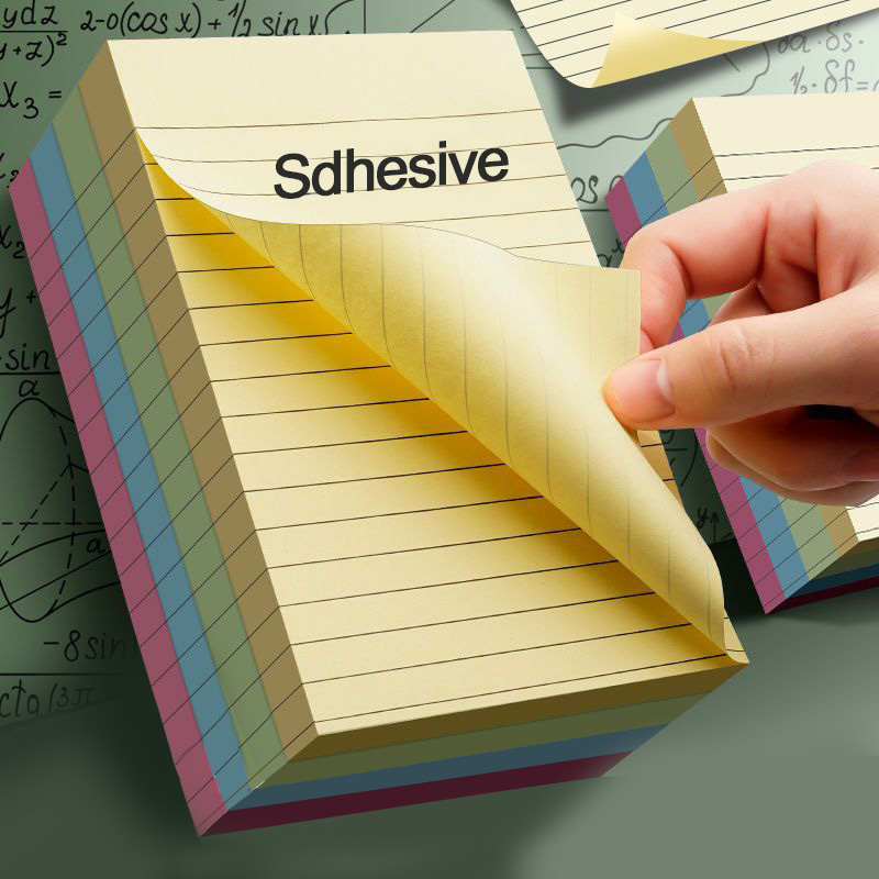 200 枚ライン付箋 4 色ポータブル学生ノートマーカー書き - Sticky Note Dispenser のレビューと価格