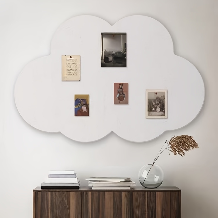 雲形のフェルトボード装飾ピンボードアートワークディスプレイボ - Home Office Background のレビューと価格