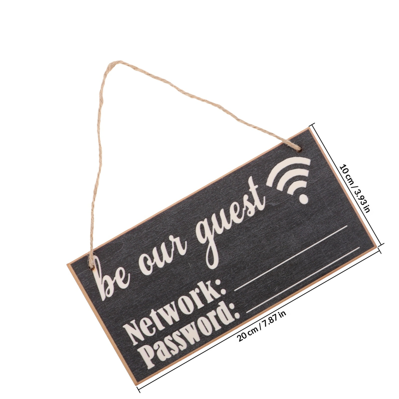 木製WiFiパスワードサイン2個セット チョークボードスタイ - Home Office Guest Room のレビューと価格