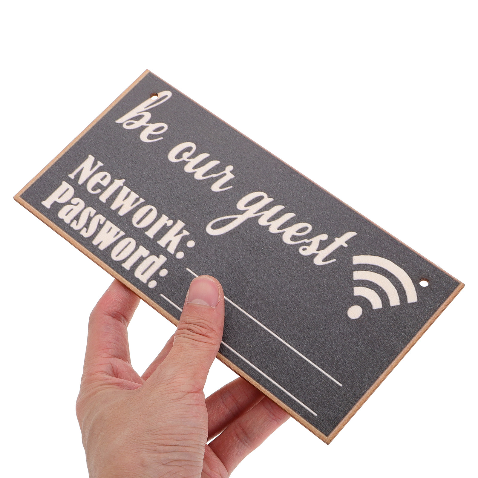 木製WiFiパスワードサイン2個セット チョークボードスタイ - Home Office Guest Room のレビューと価格