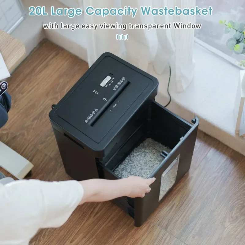 P-5 手動式シュレッダー 8枚裁断 20L マイクロカット - Paper Shredder Micro のレビューと価格