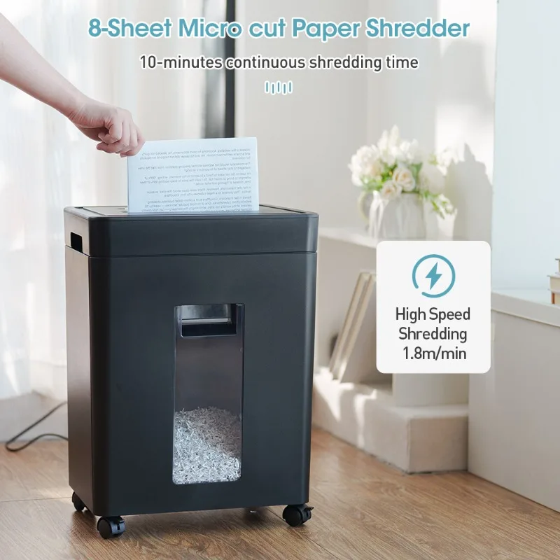 P-5 手動式シュレッダー 8枚裁断 20L マイクロカット - Paper Shredder Micro のレビューと価格