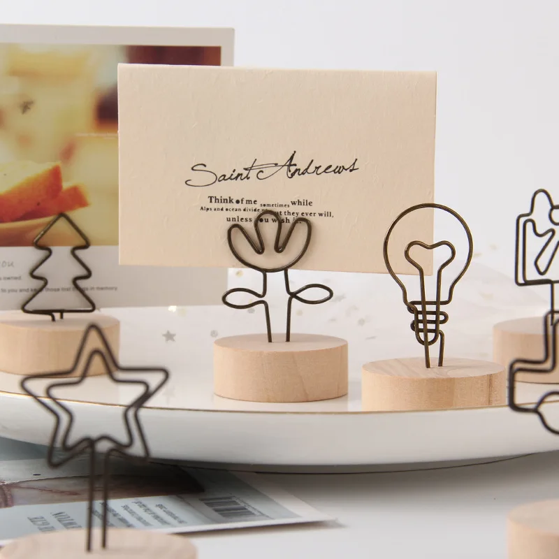 レトロログノートクリップ、シンプルでかわいいフォトクリップ、 - Sticky Note Dispenser のレビューと価格